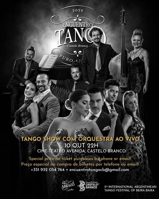 Encuentro Tango 2026 – Tango Show com Orquestra ao Vivo poster