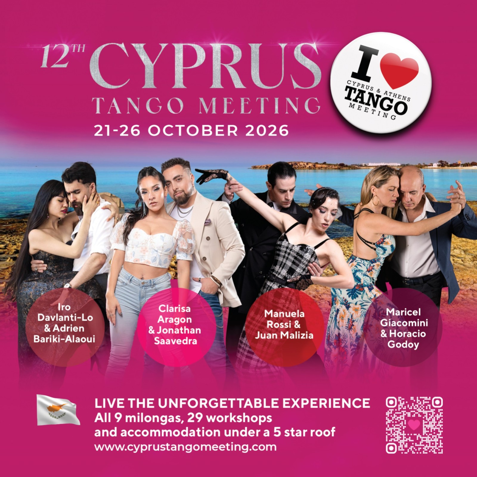 12th Cyprus Tango Meeting 2026 poster