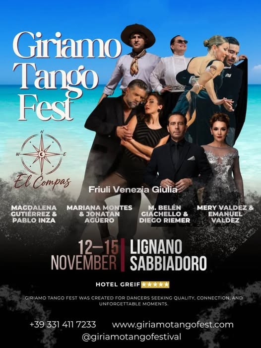Giriamo Tango Fest — El Compas poster