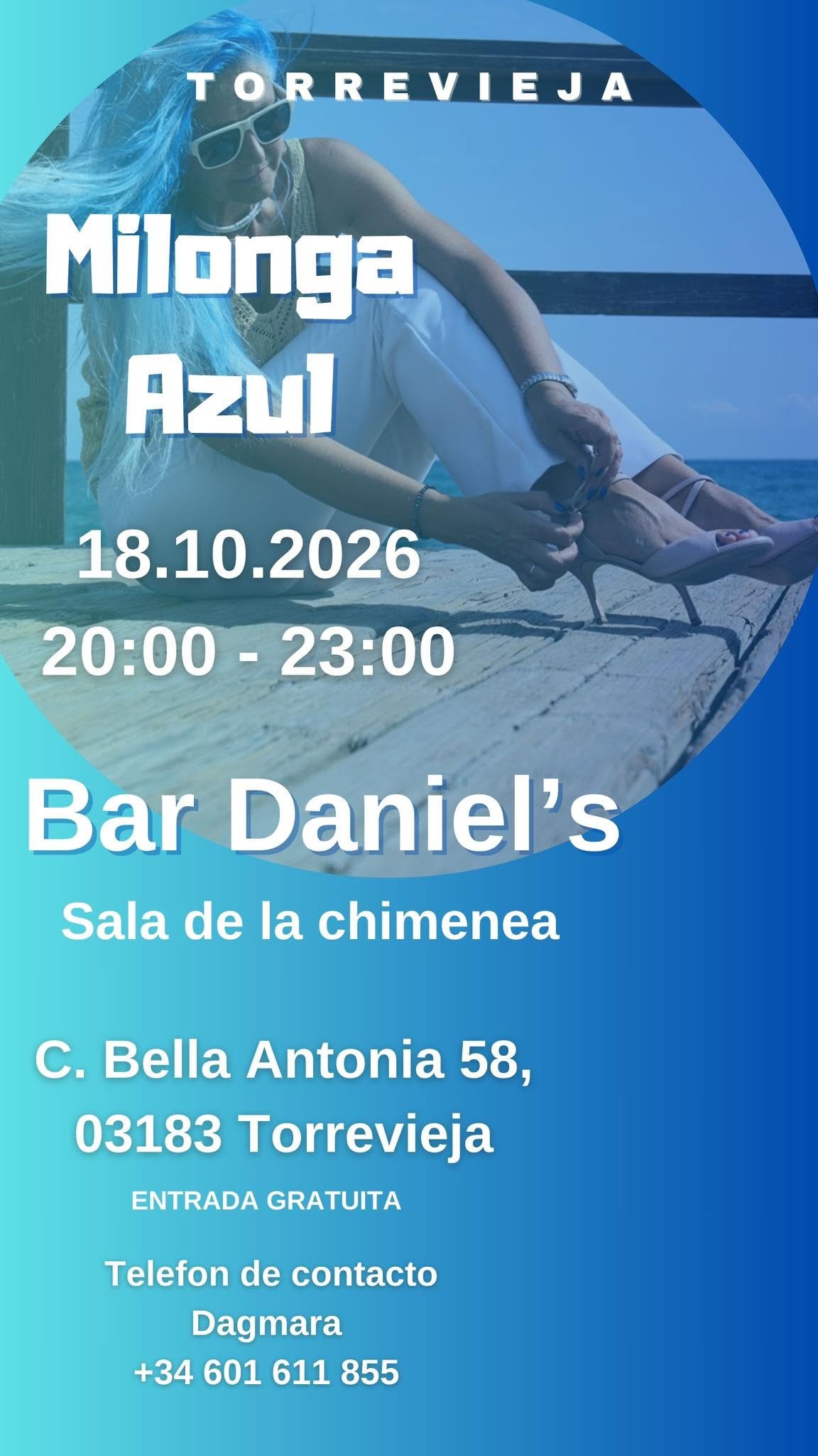 Milonga Azul poster