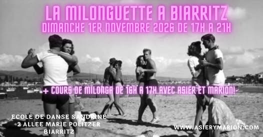 La Milonguette à Biarritz poster