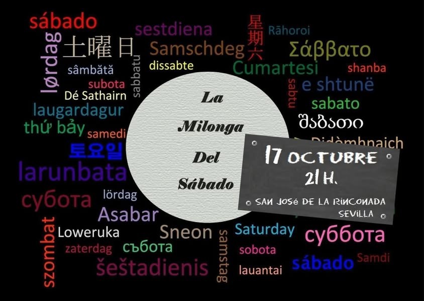 La Milonga del Sábado poster