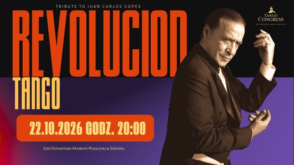 Koncert Tango Revolucion — finał Kongresu Tanga 2026 poster