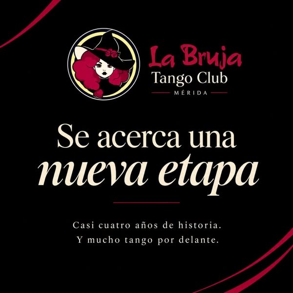 Milonga de La Bruja Tango Club con TDJ Patita TJ poster