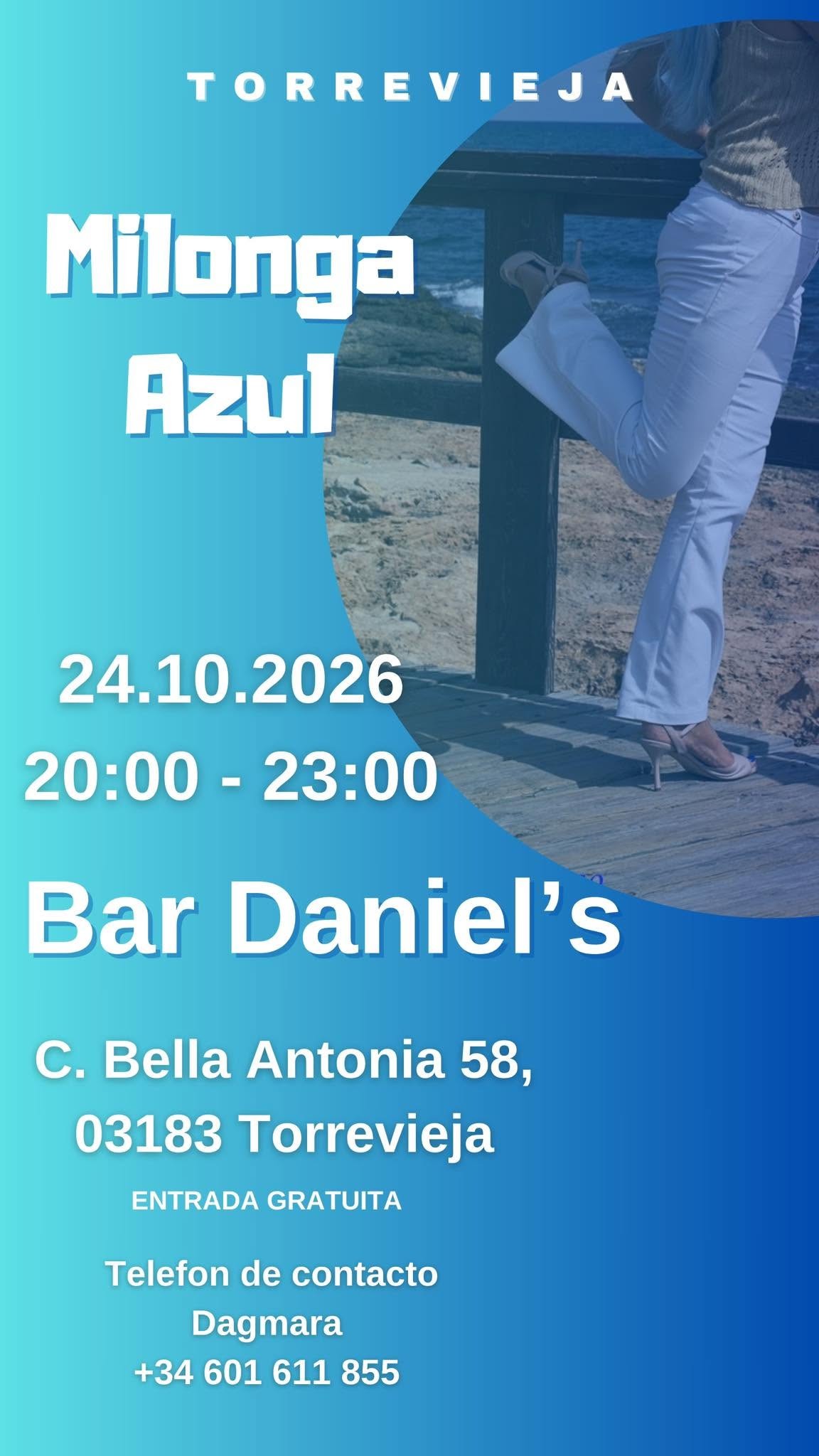 Milonga Azul poster