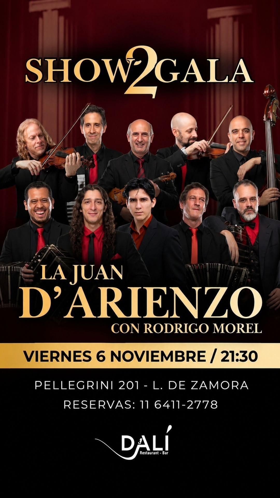 Show2Gala — La Juan D'Arienzo con Rodrigo Morel poster