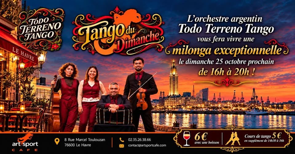 Tango du Dimanche — Barrio Tango poster