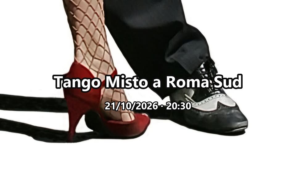 Tango Misto a Roma Sud poster