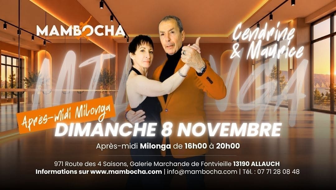 Après-midi Milonga — DMM Tango & Mambocha poster