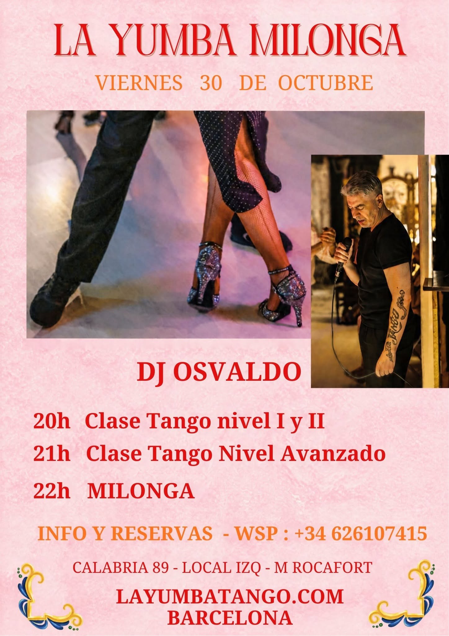 La Yumba Milonga poster