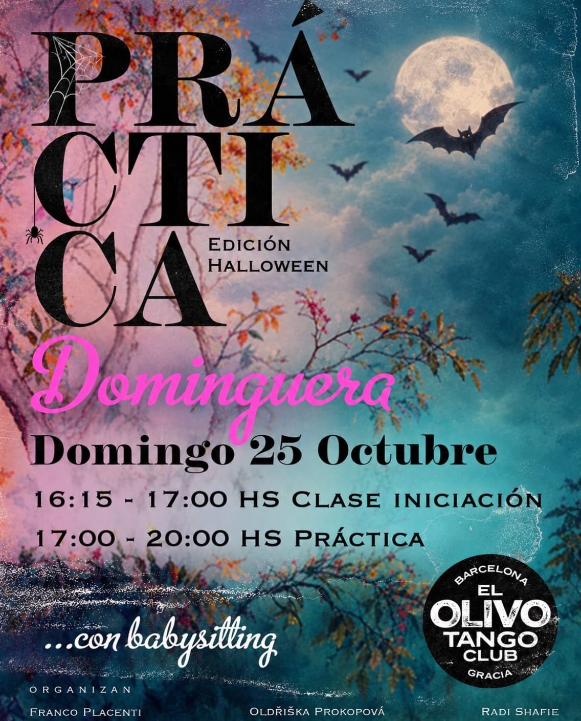 Práctica Dominguera — Edición Halloween poster