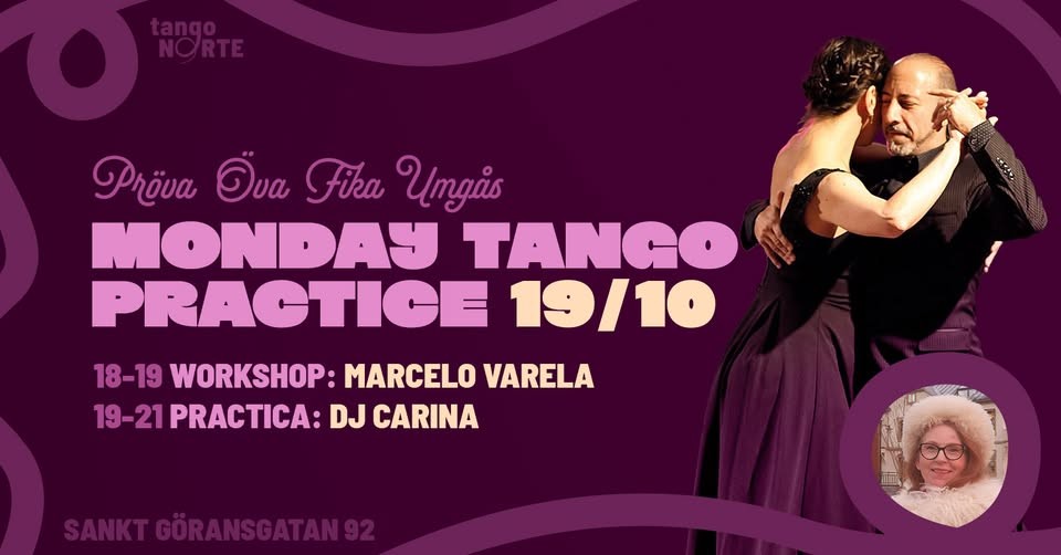 Monday Tango Practice poster