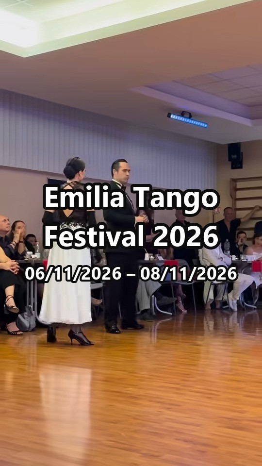 Emilia Tango Festival 2026 poster
