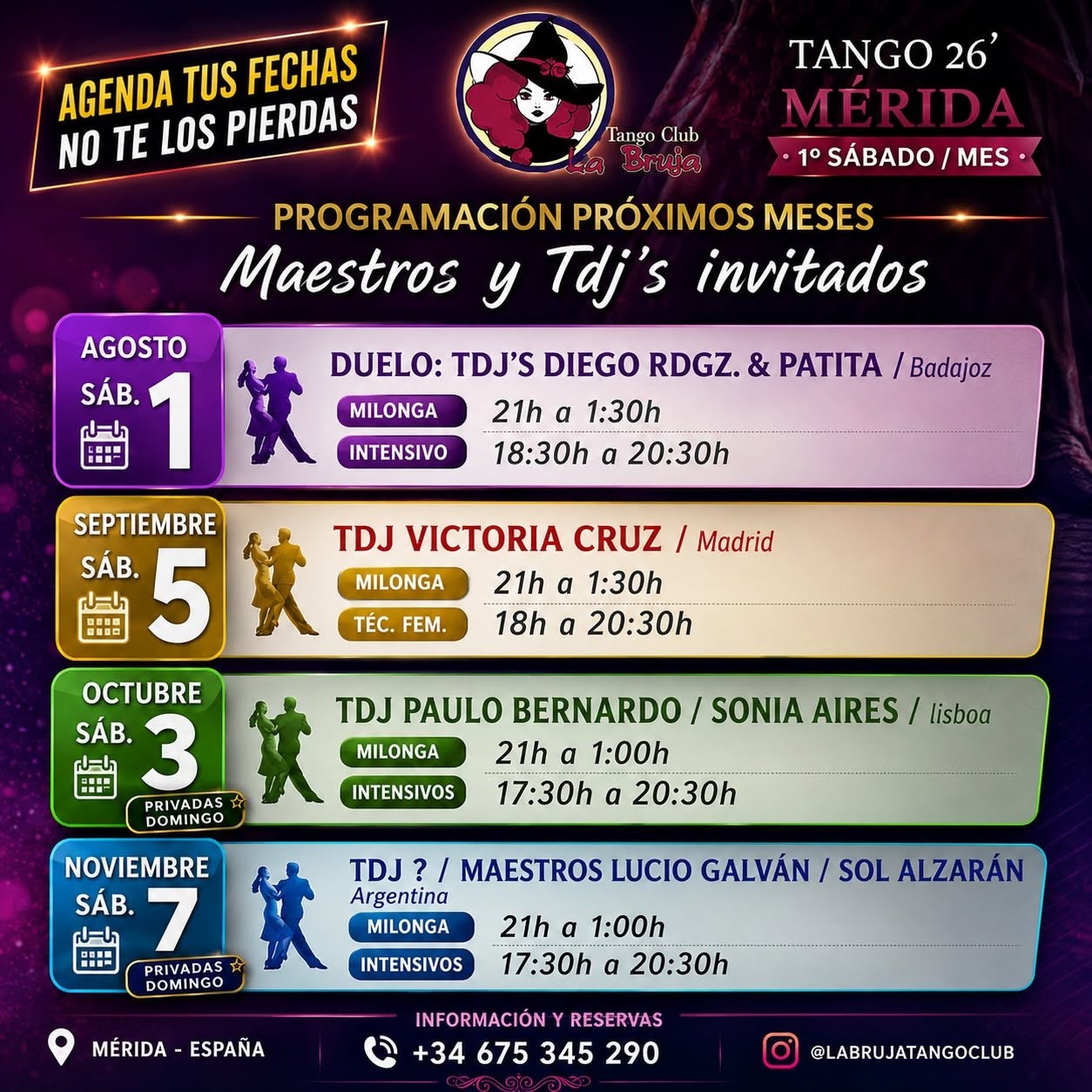 Intensivo de tango con Lucio Galván y Sol Alzarán poster