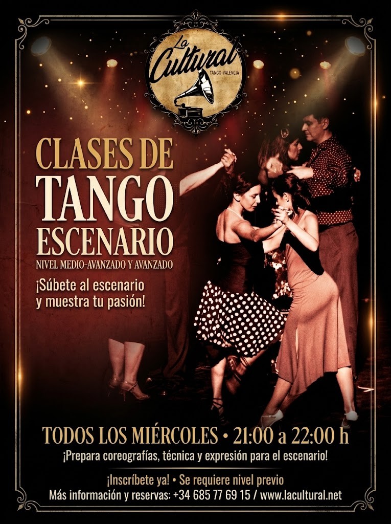 Clase de Tango Escenario poster