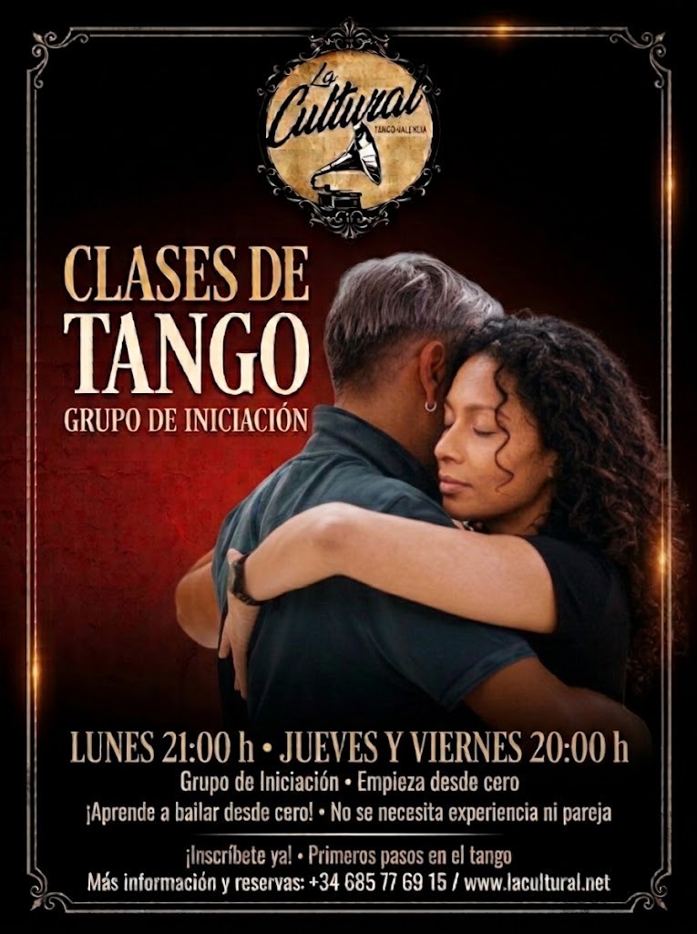 Clases de Tango Iniciación poster