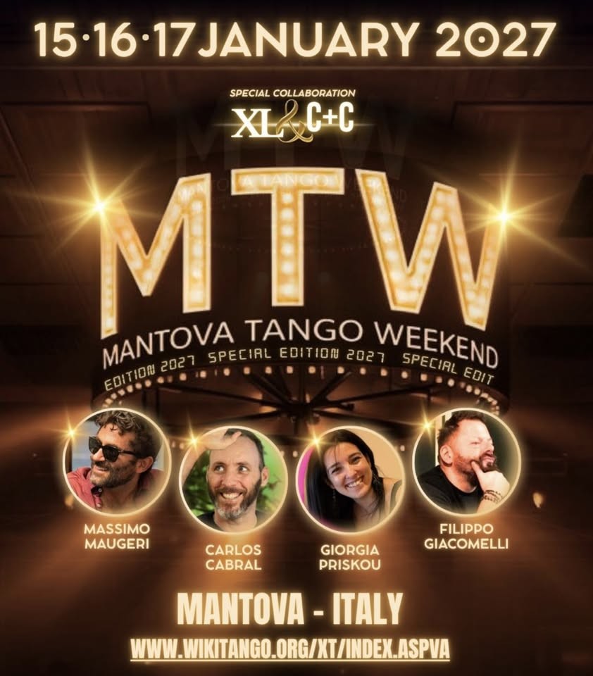 Mantova Tango Weekend 2027 poster