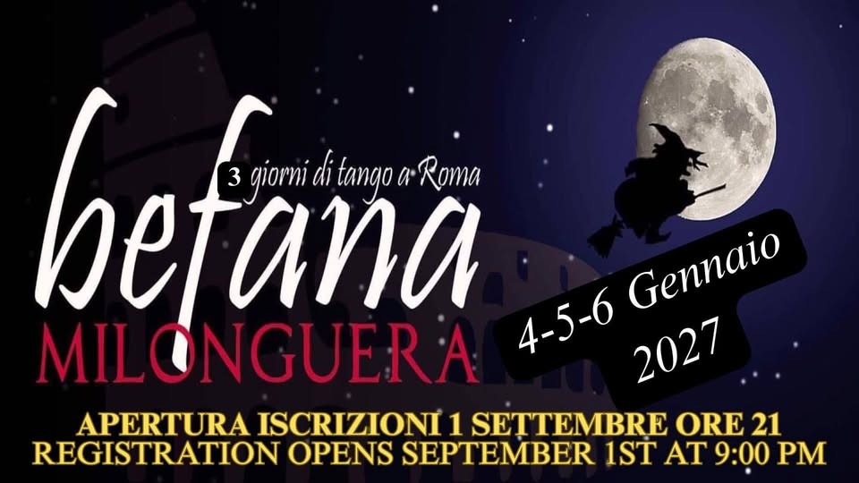 La Befana Milonguera 2027 poster