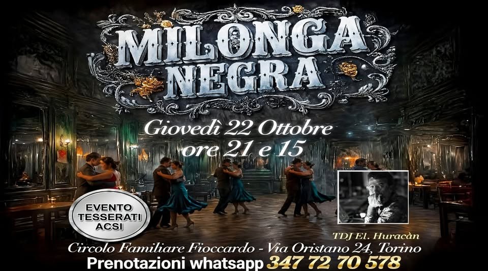 Milonga Negra poster