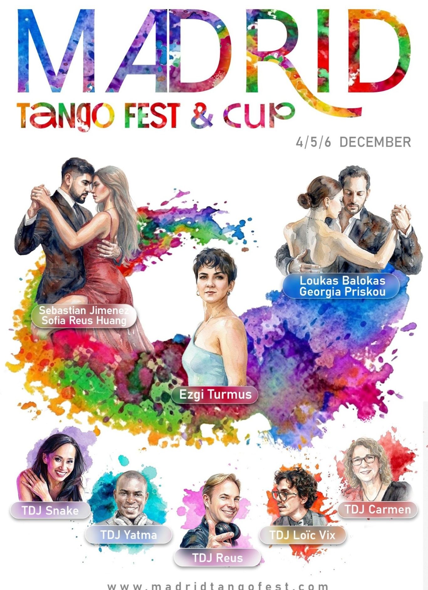 Madrid Tango Festival poster