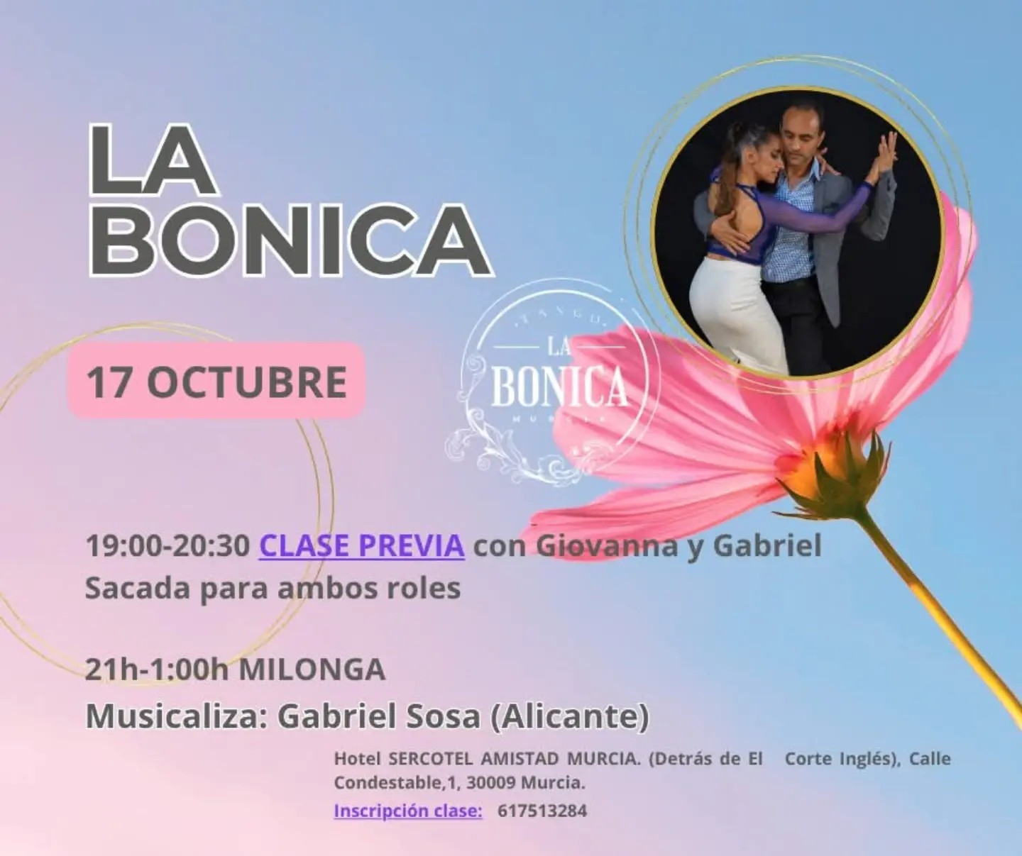 Milonga La Bonica poster