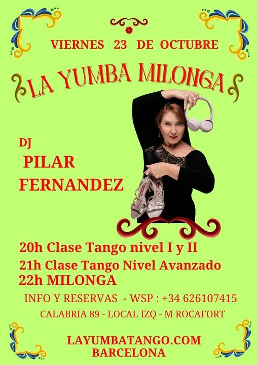 La Yumba Milonga poster