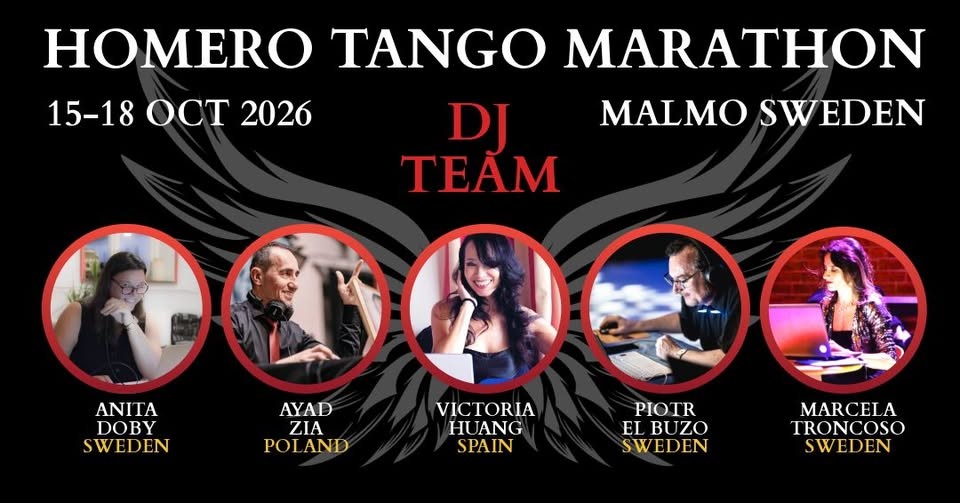 Homero Tango Marathon 10 poster