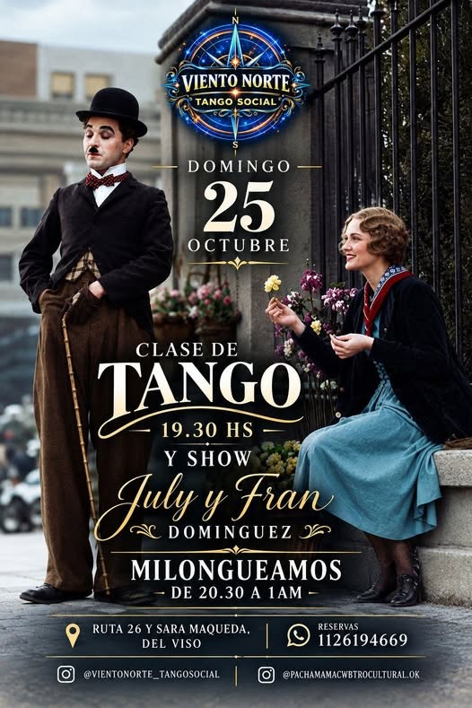 Viento Norte Tango Social poster
