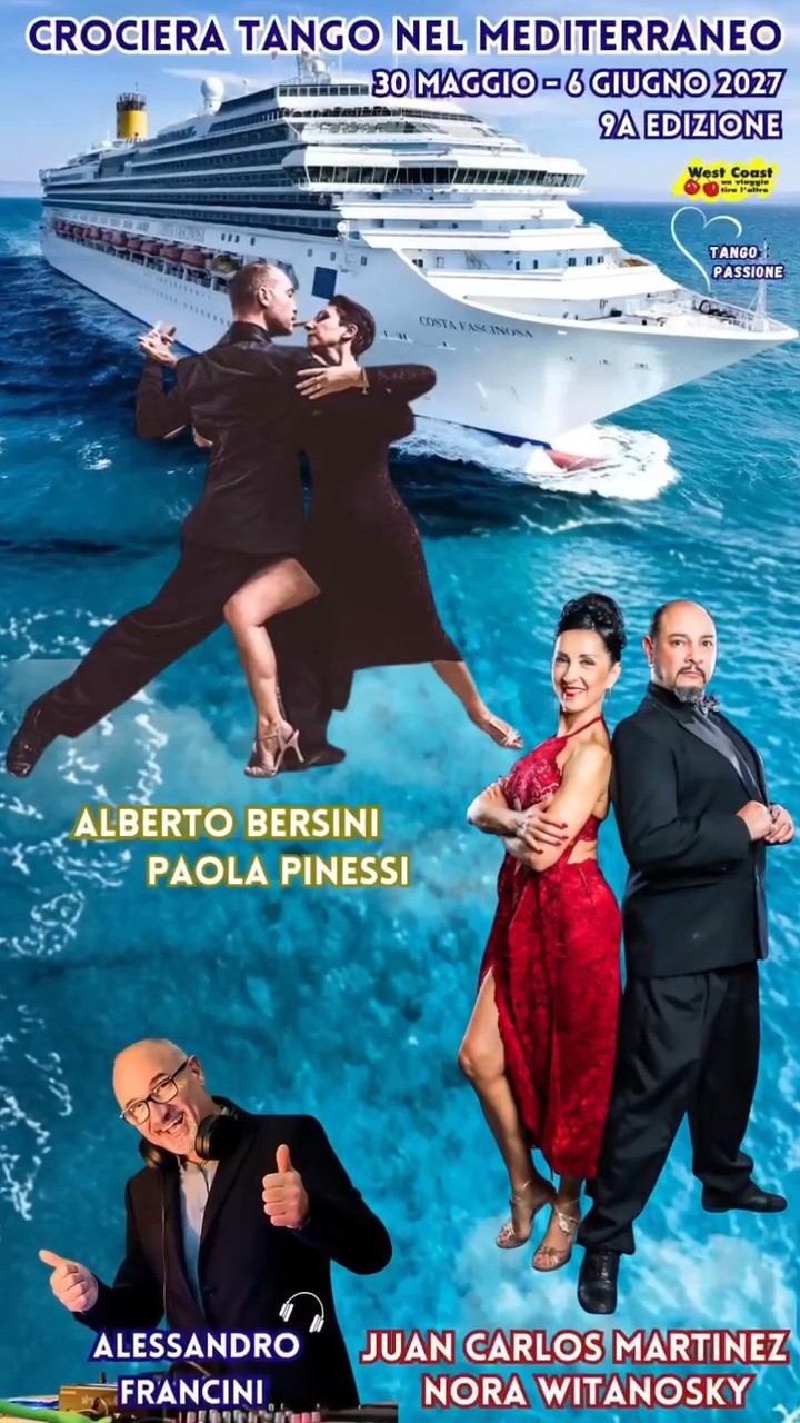 Crociera Tango nel Mediterraneo — 9a edizione poster