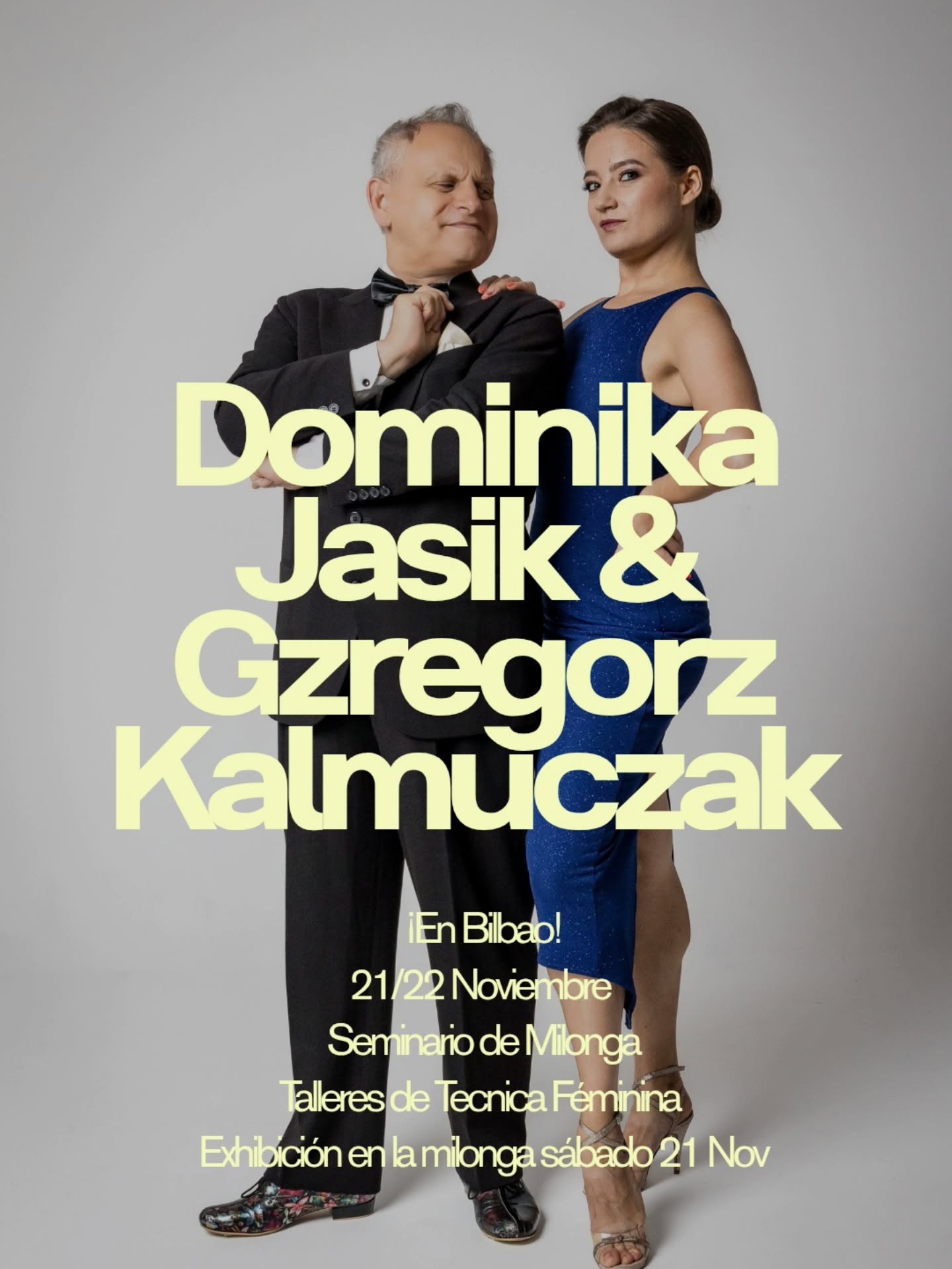 Seminario de Milonga — Dominika Jasik & Grzegorz Kałmuczak poster