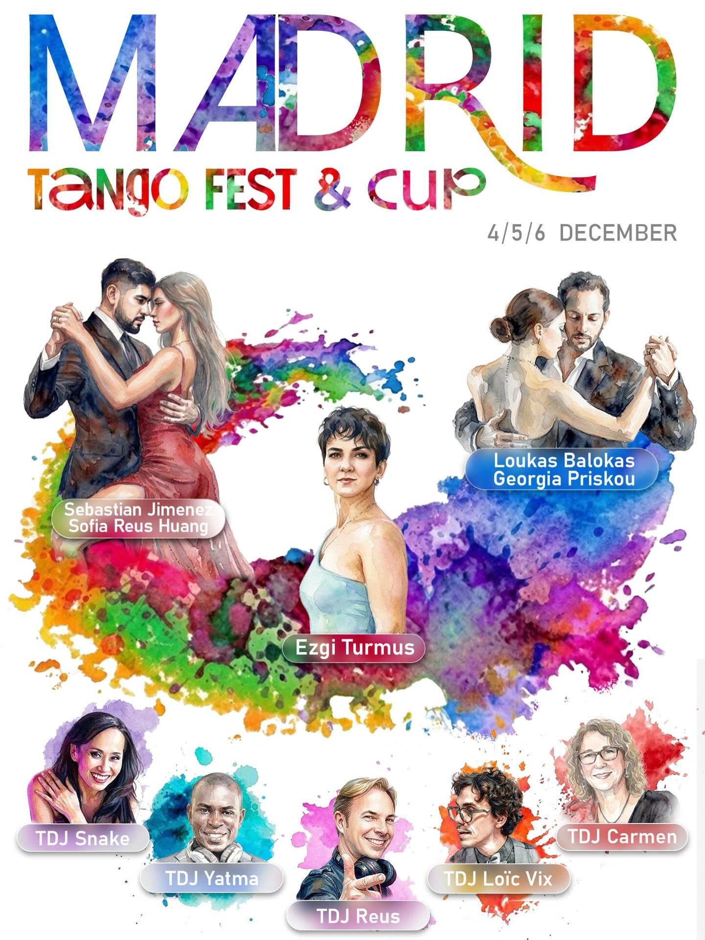 Madrid Tango Fest & Cup poster