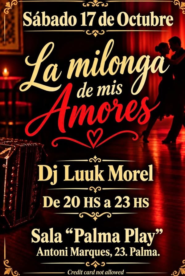 La Milonga de mis Amores poster