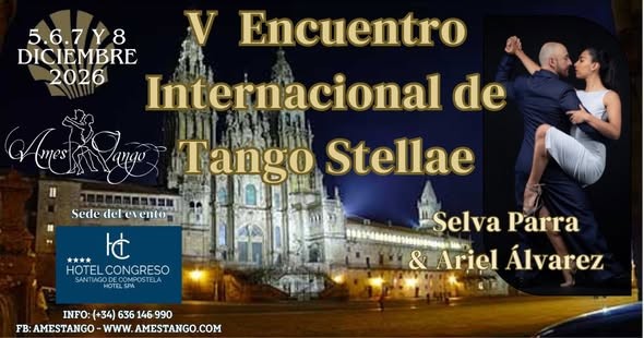 V Encuentro Internacional de Tango Stellae poster