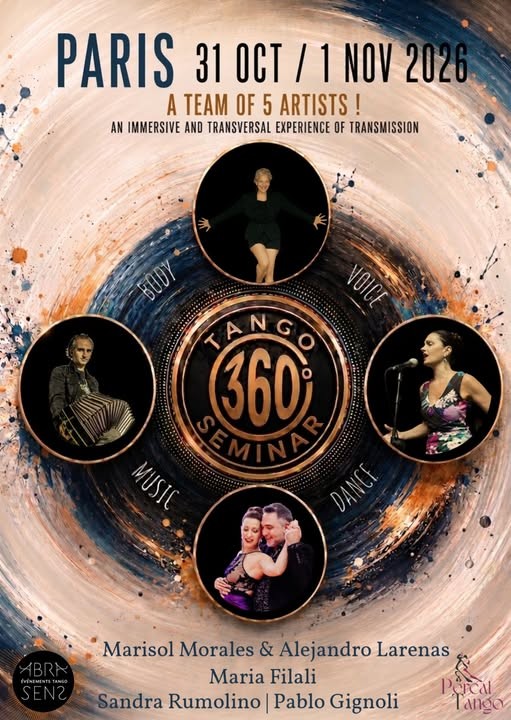 TANGO 360 — Séminaire Tango (Paris) poster
