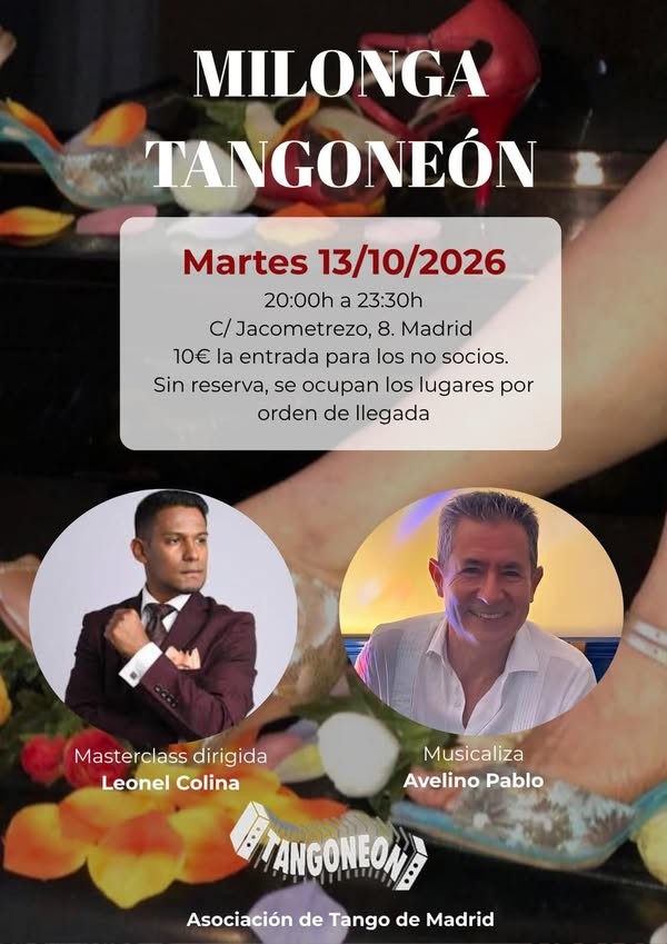 Milonga Tangoneón poster
