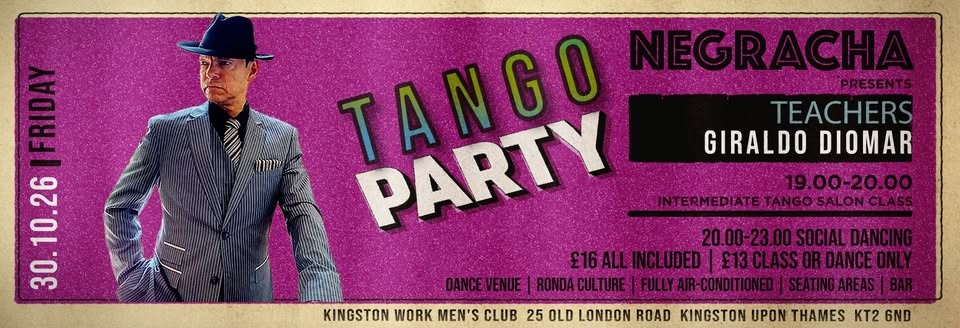 Milonga Negracha Kingston poster