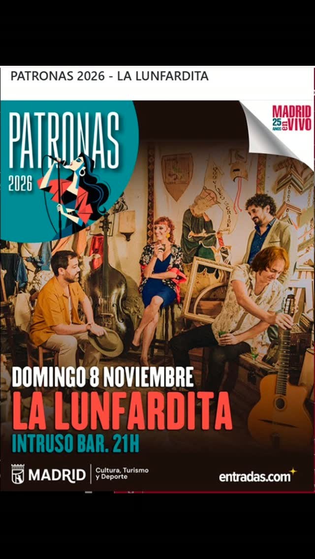 La Lunfardita en Intruso Bar poster
