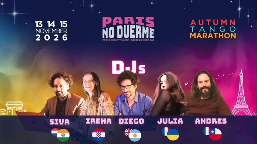 Paris No Duerme Marathon - Autumn Edition poster