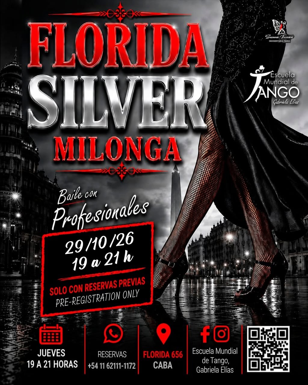 Florida Silver Milonga poster