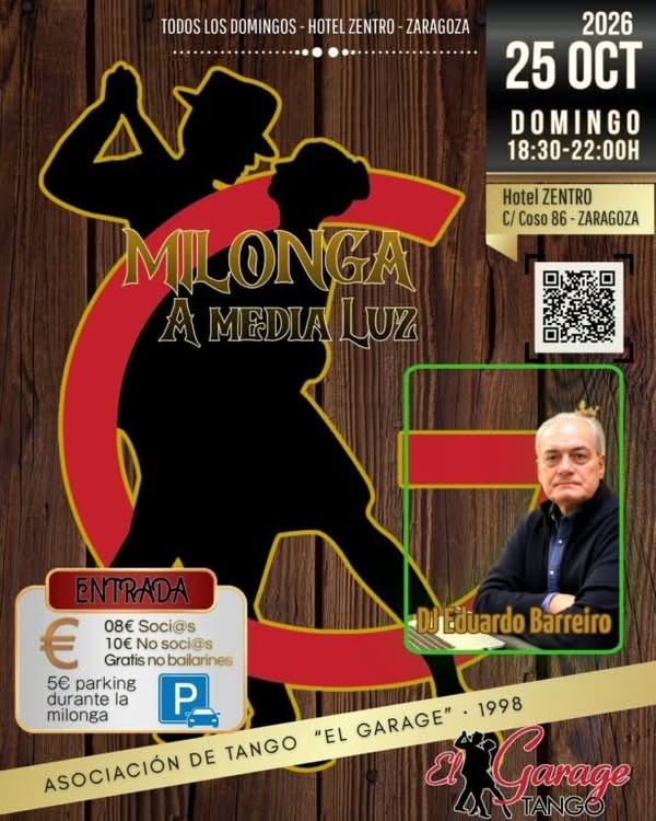 Milonga a media luz con Eduardo Barreiro poster