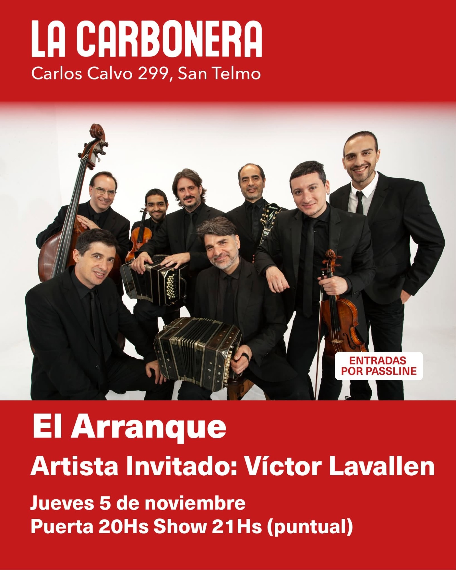 Orquesta El Arranque – 30 Years en La Carbonera poster