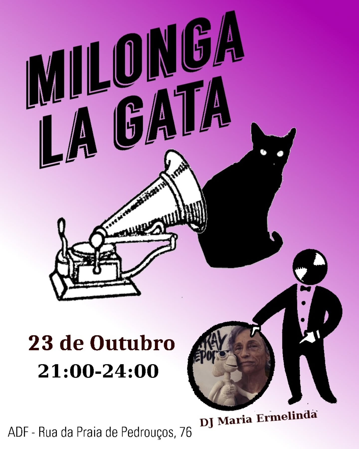Milonga La Gata poster
