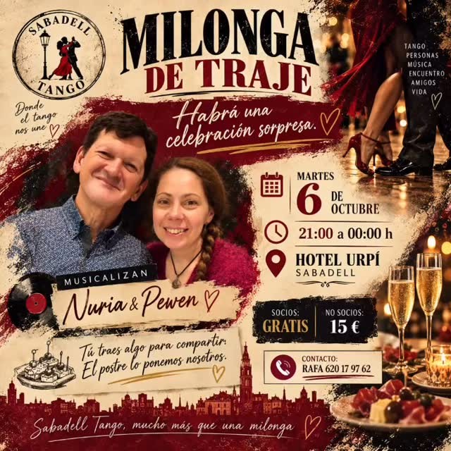 Milonga de Traje poster