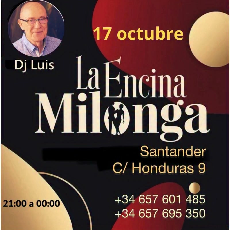 La Encina Milonga poster