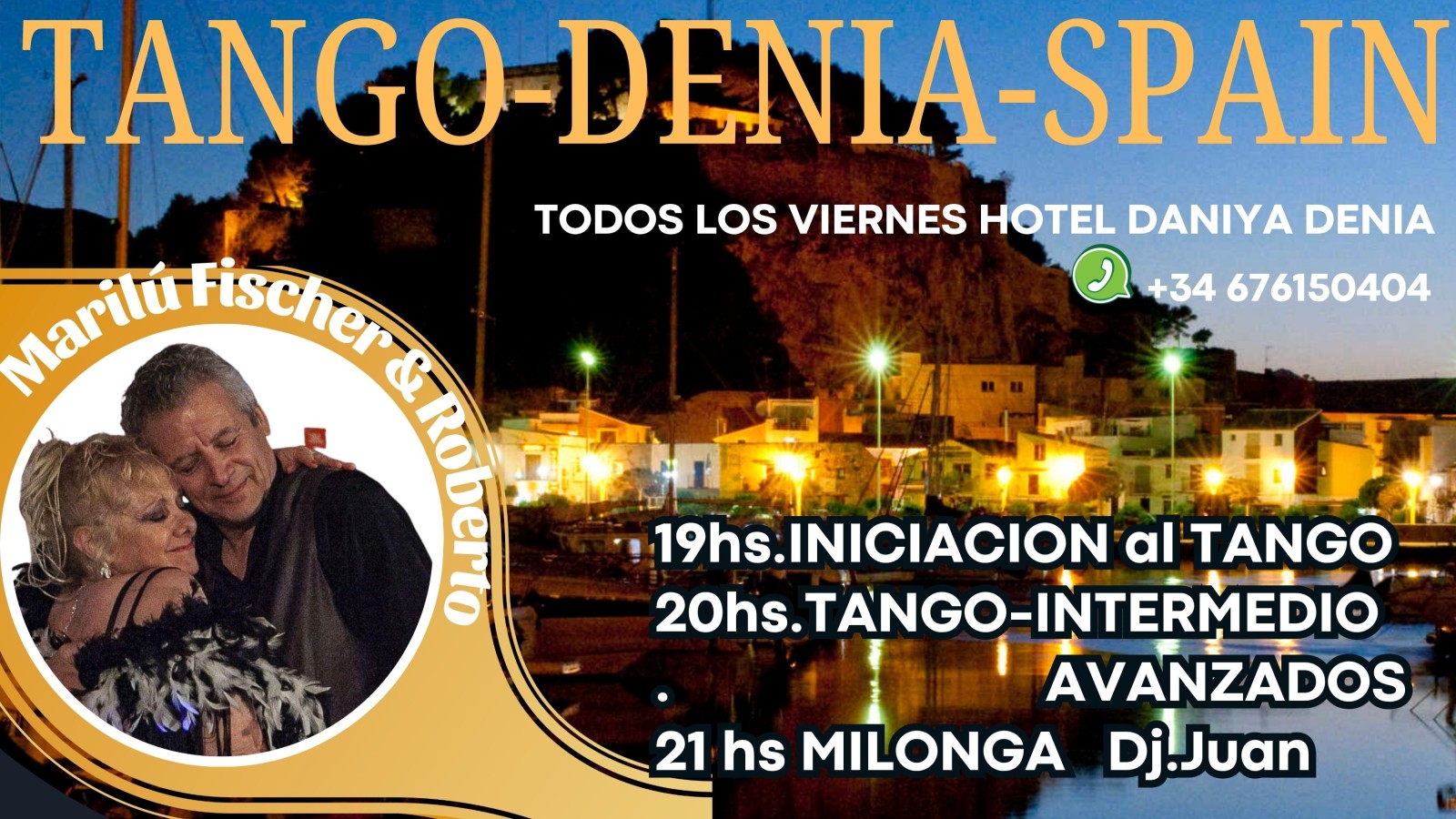 Milonga Hotel Daniya Dénia poster