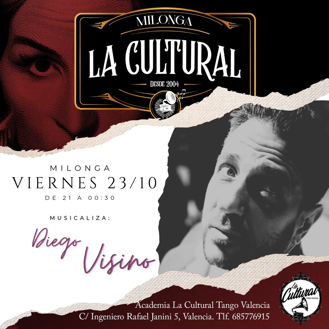 Milonga La Cultural poster