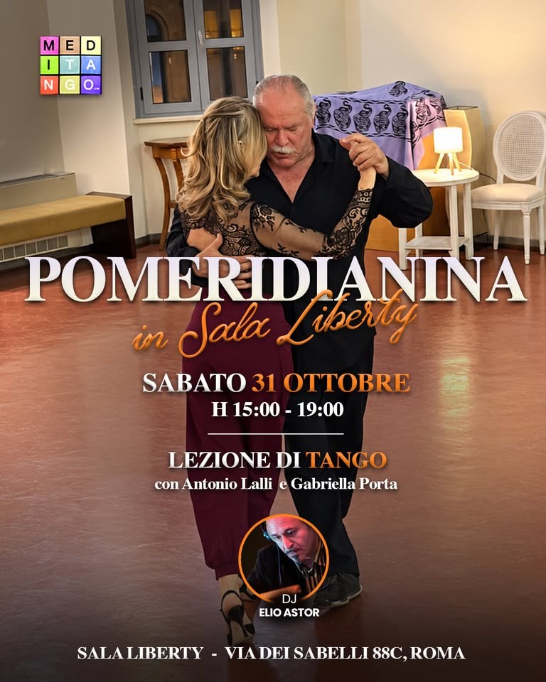 Pomeridianina in Sala Liberty poster