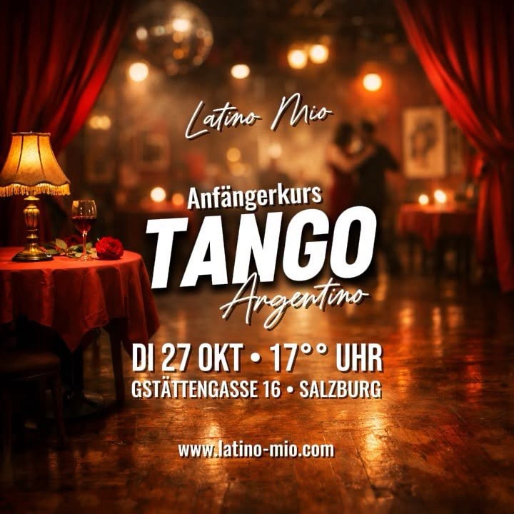 Tango Argentino — Anfängerkurs (Salzburg) poster