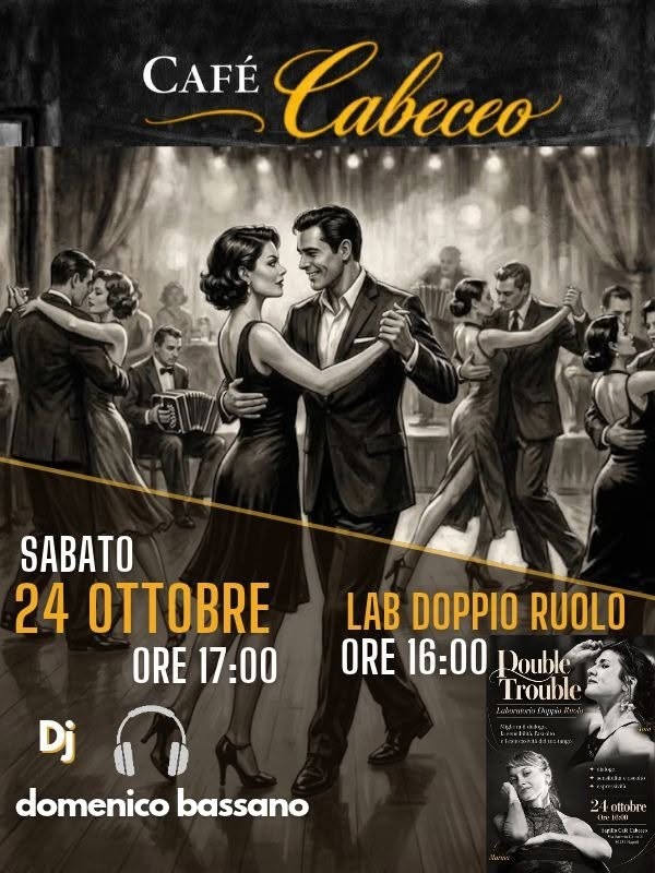 La Pomeridiana Stabile — Café Cabeceo poster