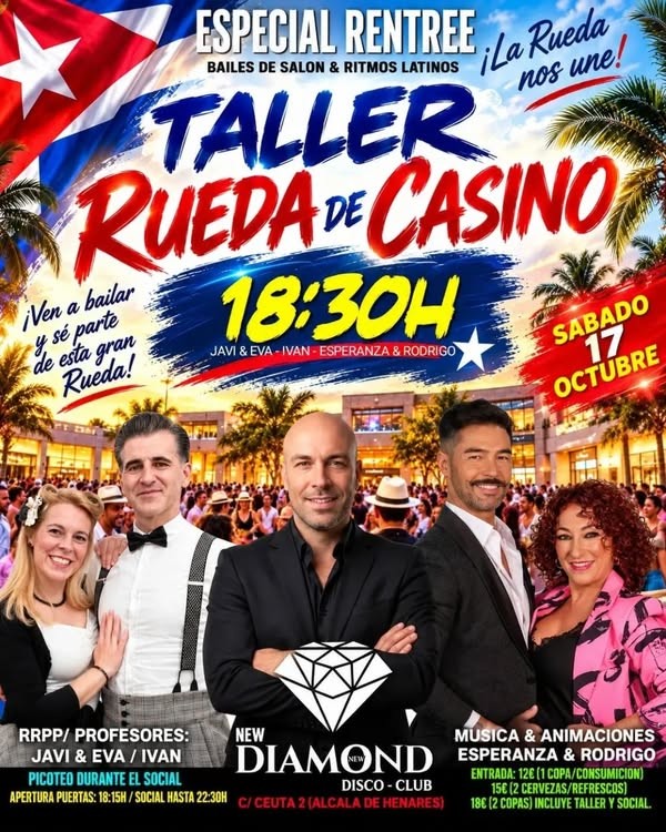 Especial Rentrée — Bailes de Salón y Ritmos Latinos en New Diamond poster